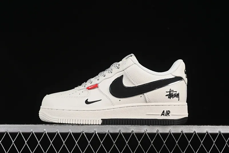 All categories Nk Air Force 1 Air Force series Nk Air Force 1 Low Air Force low top Nike Air Force 1'07 Low Stussy co-branded double spelled small red label Air Force 1 low top casual sneakers CS5288-010